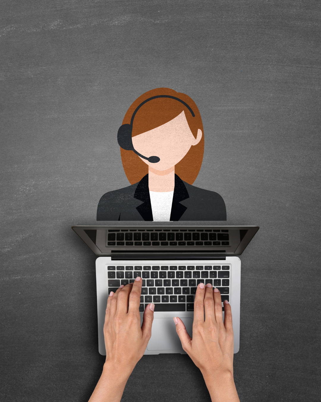 Friendly customer service rep